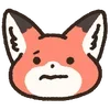 Sticker 🦊 ₍ Fᥣᥙffy Rᥱɗ F᧐᥊ Eⲙ᧐ji ₎ ˚₊· ♡ @mewsticks