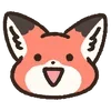 Sticker 🦊 ₍ Fᥣᥙffy Rᥱɗ F᧐᥊ Eⲙ᧐ji ₎ ˚₊· ♡ @mewsticks