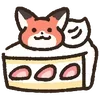 Sticker 🦊 ₍ Fᥣᥙffy Rᥱɗ F᧐᥊ Eⲙ᧐ji ₎ ˚₊· ♡ @mewsticks