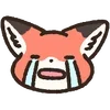Sticker 🦊 ₍ Fᥣᥙffy Rᥱɗ F᧐᥊ Eⲙ᧐ji ₎ ˚₊· ♡ @mewsticks