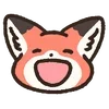 Sticker 🦊 ₍ Fᥣᥙffy Rᥱɗ F᧐᥊ Eⲙ᧐ji ₎ ˚₊· ♡ @mewsticks