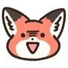 Sticker 🦊 ₍ Fᥣᥙffy Rᥱɗ F᧐᥊ Eⲙ᧐ji ₎ ˚₊· ♡ @mewsticks