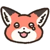 Sticker 🦊 ₍ Fᥣᥙffy Rᥱɗ F᧐᥊ Eⲙ᧐ji ₎ ˚₊· ♡ @mewsticks