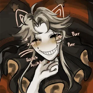 Telegram sticker 🐱 The freak circus. 🔗