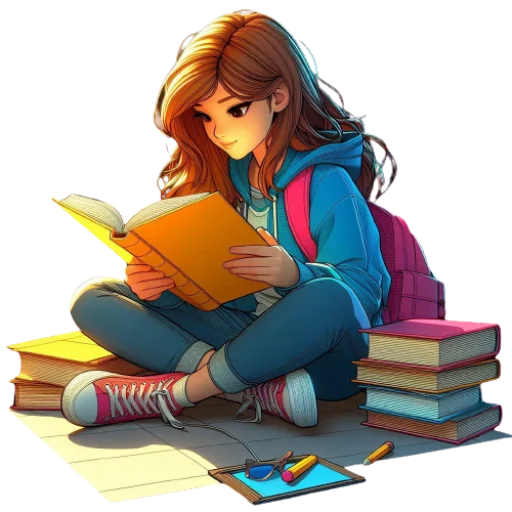 Telegram stiker 📚 @AmoAlfabetizar / Paulinha
