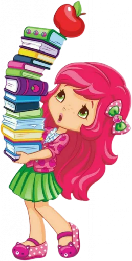 Telegram stiker 📚 @AmoAlfabetizar / Paulinha
