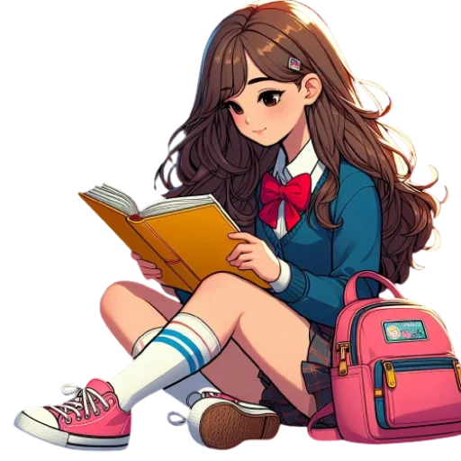 Telegram stiker 📚 @AmoAlfabetizar / Paulinha