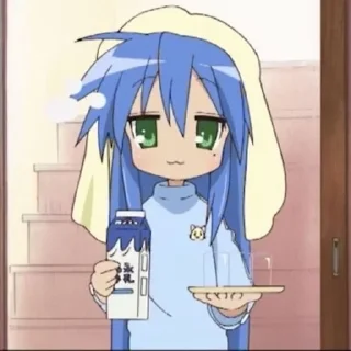 Video sticker 🍔 Konata Izumi :: @fStikBot
