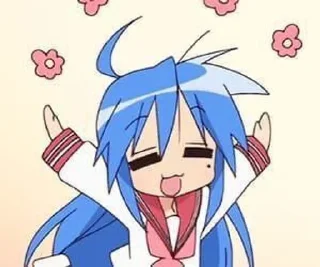 Video sticker 🎉 Konata Izumi :: @fStikBot