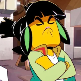 Telegram sticker 😡 Monkie kid