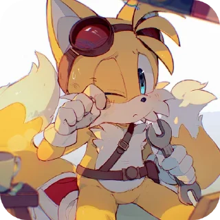 Video sticker 😓 Tailss 3🦊 @S_a_d_M_a_y_Artisan9