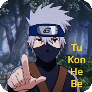 Telegram sticker 🎲 Kakashi