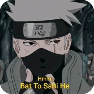 Telegram sticker 🎲 Kakashi