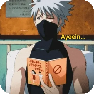 Telegram sticker 🎲 Kakashi