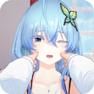 Telegram stiker 👐 WuWa MOMENTS2 @Ravenuzis