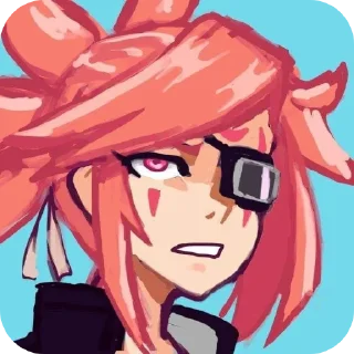 Telegram sticker 😒 | Guilty Gear | @IntelThorou |