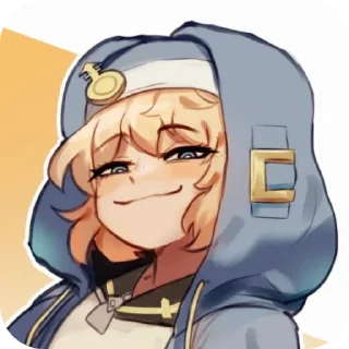 Telegram sticker 😏 | Guilty Gear | @IntelThorou |