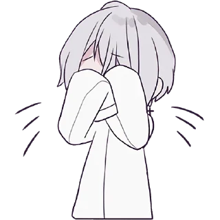 Telegram sticker 🫣 Тестовый кун @Nyasticks