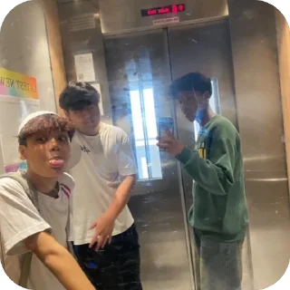 Video sticker 🫥 budak stim” barang