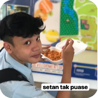 Telegram sticker 🫥 budak stim” barang