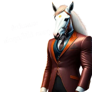 Telegram sticker 🐎 𝐆𝐑𝐎𝐌𝐀𝐍𝐎𝐅 • @sticbot
