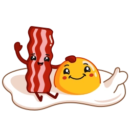 Телеграм стикер 👋 Egg Yolk