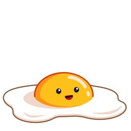 Telegram sticker 😃 Egg Yolk