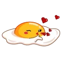 Video sticker 😘 Egg Yolk
