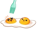 Video sticker 😨 Egg Yolk