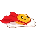 Video sticker 🦸‍♀️ Egg Yolk