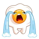 Video sticker 😭 Egg Yolk