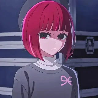 Video sticker 😡 Кана арима @anime_stickerr