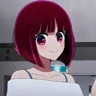 Video sticker ☺️ Кана арима @anime_stickerr