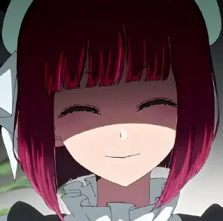 Telegram sticker ☺️ Кана арима @anime_stickerr