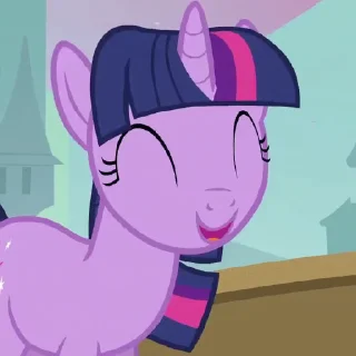 Video sticker 😄 Twilight Sparkle | @MLP_AnimatedStickers