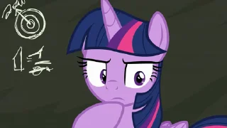 Video sticker 🤔 Twilight Sparkle | @MLP_AnimatedStickers