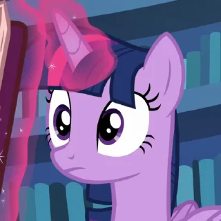 Video sticker 😖 Twilight Sparkle | @MLP_AnimatedStickers