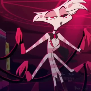 Video sticker 🪽 °•𝐀𝐧𝐠𝐞𝐥 - @HazbinHotelInHell