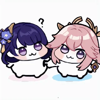 Video sticker 👻 Raiden Ei @soundstiks