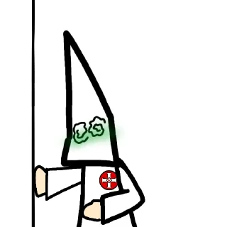 Telegram sticker 🤢 крутые колпаки
