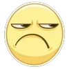 Sticker 😒 random ➜ @emoji1