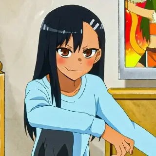 Telegram sticker ☺️ Не издевайся нагаторо @anime_sticks