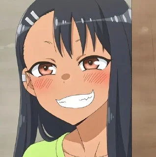 Telegram sticker 😁 Не издевайся нагаторо @anime_sticks