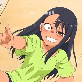 Telegram sticker 😁 Не издевайся нагаторо @anime_sticks