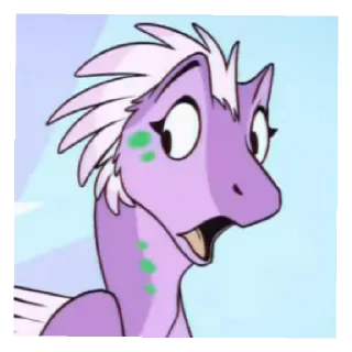 Telegram sticker 😯 Стейлор как фан Насти:>