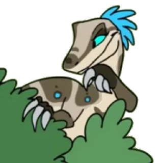 Telegram sticker 😈 Стейлор как фан Насти:>