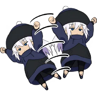 Telegram sticker 😬 Китаянка @Nyasticks