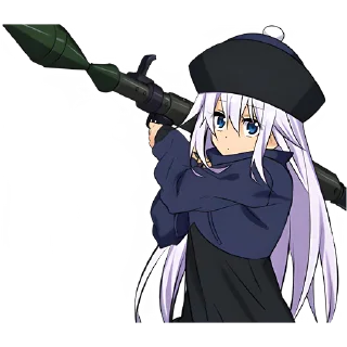 Video sticker 🔫 Китаянка @Nyasticks