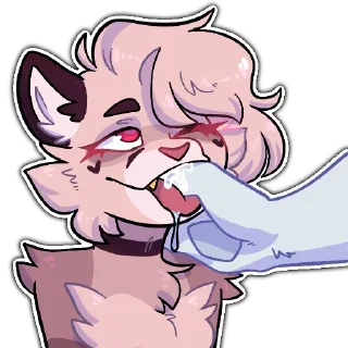 Telegram sticker 👅 Больше тут ➜ @Sempai_Stickers 💘