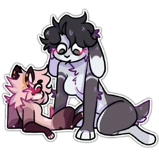 Telegram sticker 🌶 Больше тут ➜ @Sempai_Stickers 💘